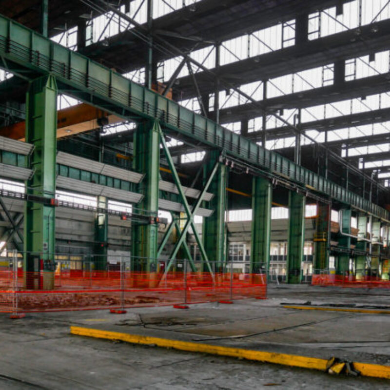Demolizione e bonifica ex complesso industriale