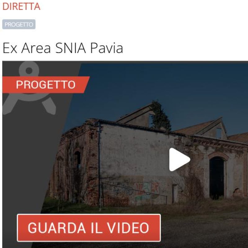 Unica Spa a Il Quotidiano Immobiliare: focus sull’Ex Area SNIA di Pavia